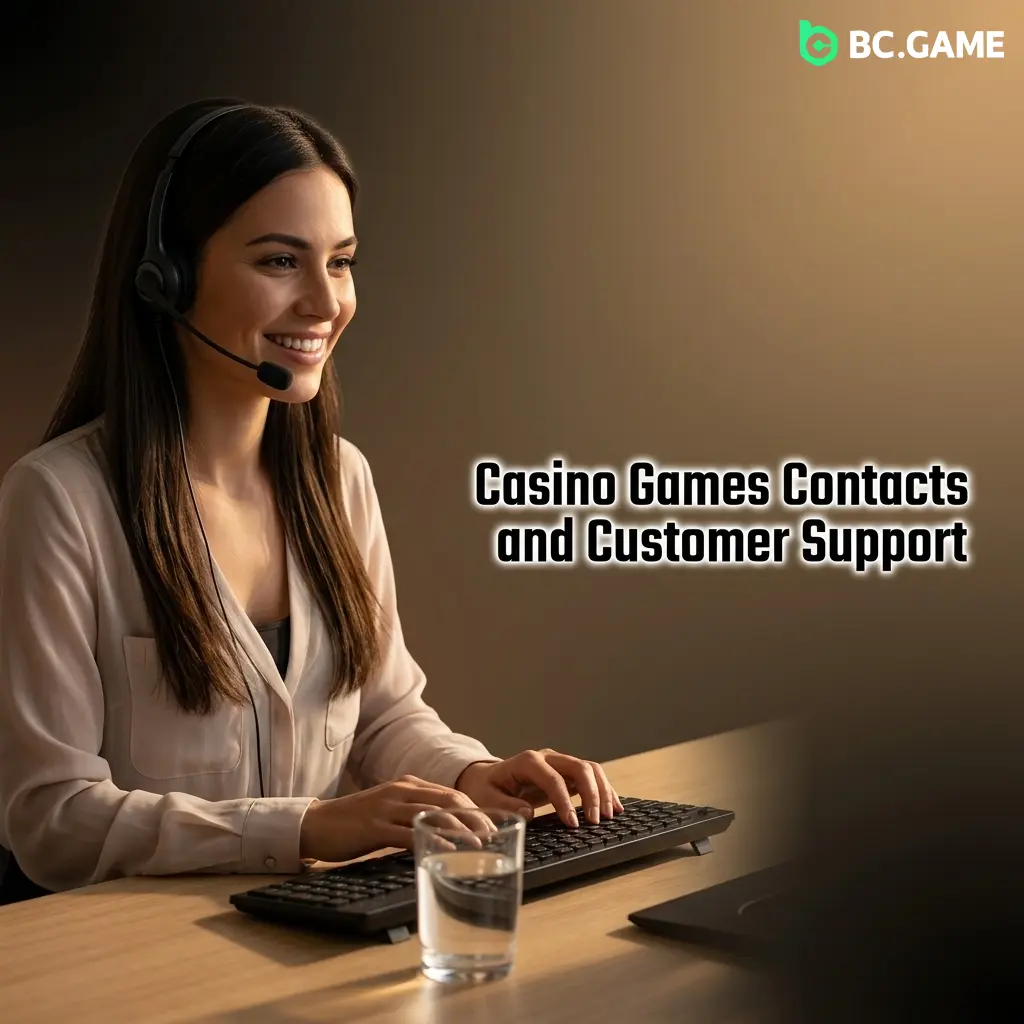 BC Game 24/7 customer support contacts for casino account, cashier, bonus, and slot game issues
