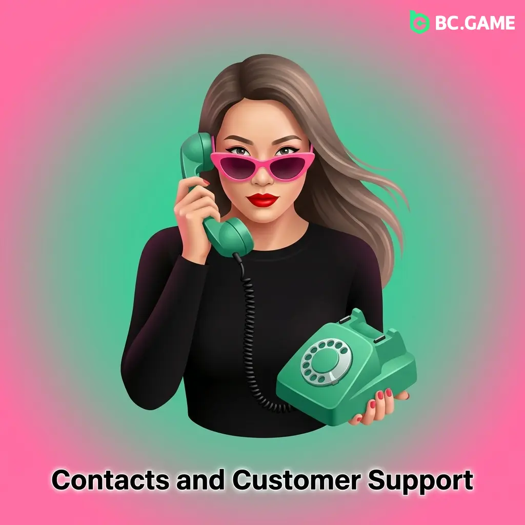 BC Game 24/7 customer support contacts: live chat, email, Help Centre, Telegram and Discord for Indian users