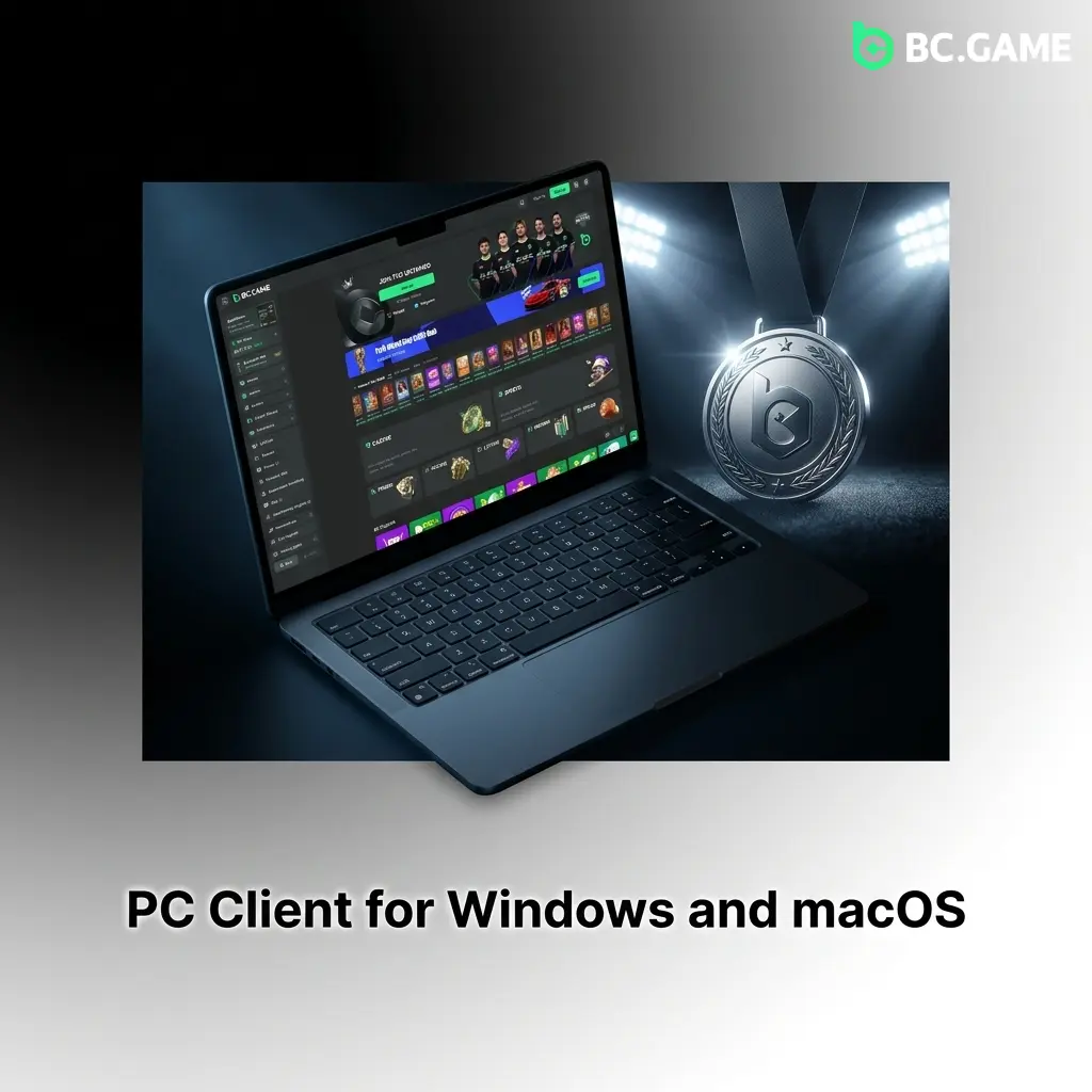 BC Game desktop betting on Windows and macOS browsers with no dedicated PC client in 2026
