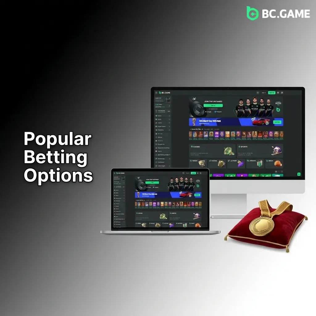Popular betting options for Indian users: live odds, prematch lines, multi bets, cricket and esports markets