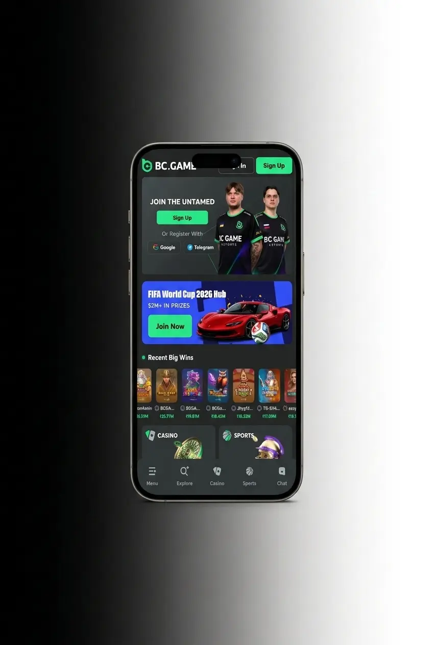 Mobile app deposit flow showing promo code field before UPI, IMPS or crypto payment confirmation