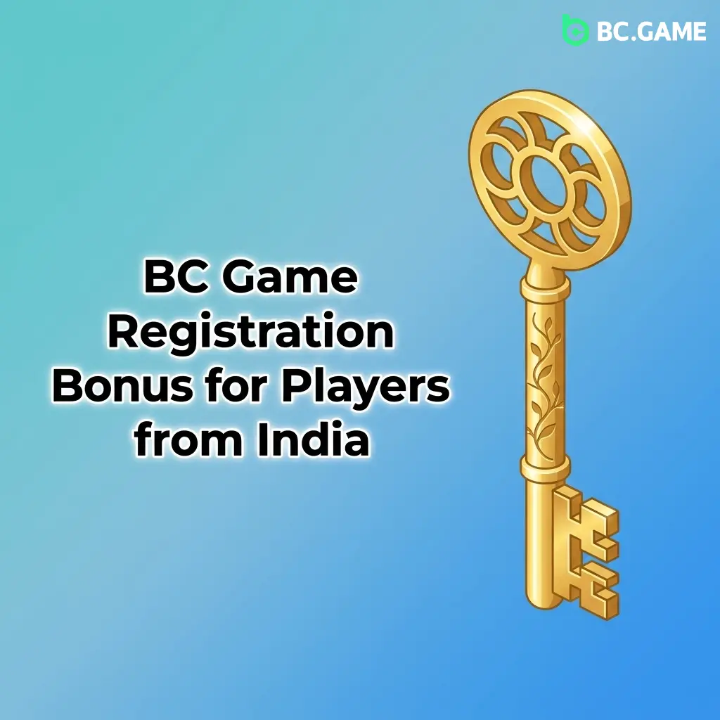BC Game India registration bonus panel showing 220% to 500% deposit rakeback offers for new users
