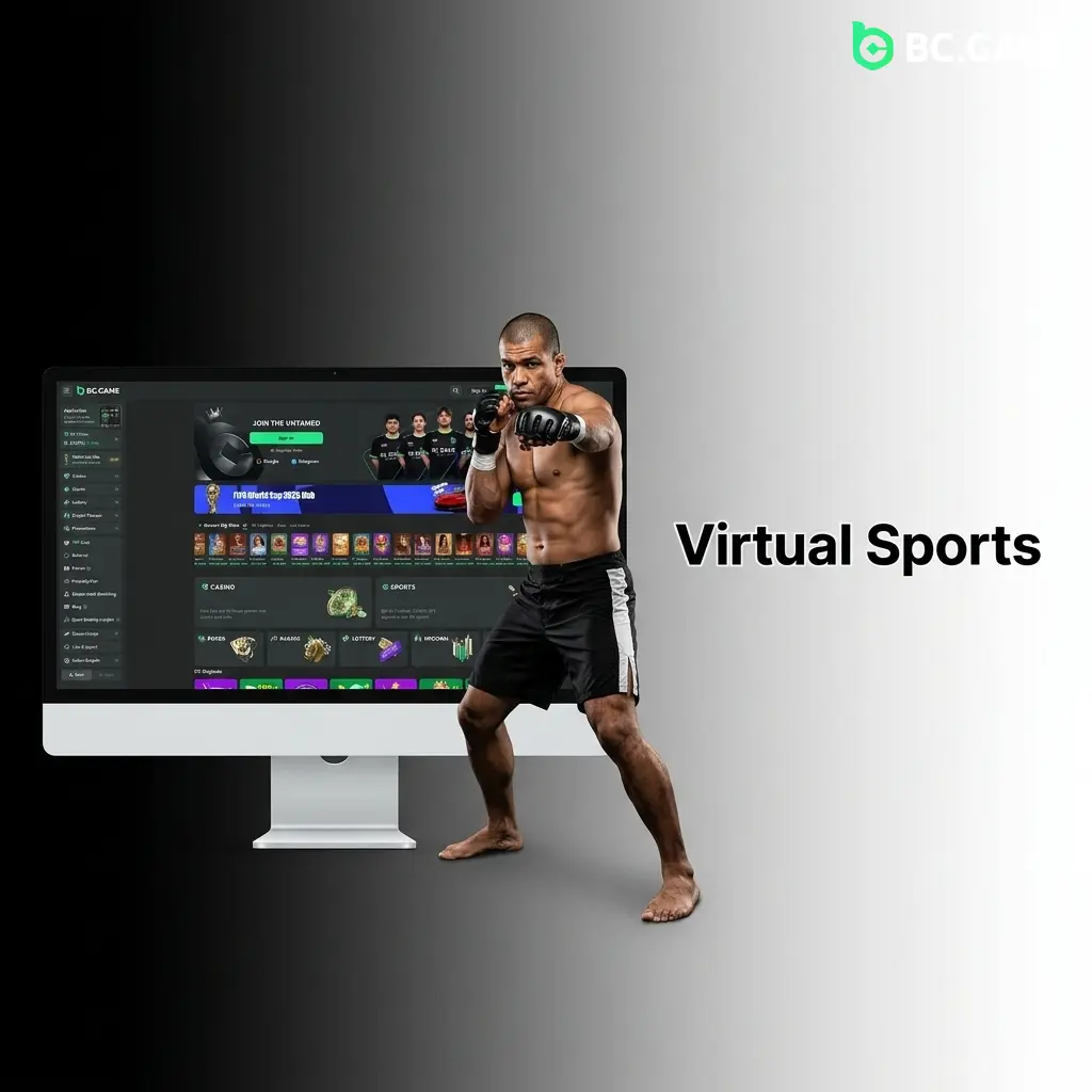 Virtual sports betting on BC Game India with football, horse racing, greyhounds, basketball and tennis
