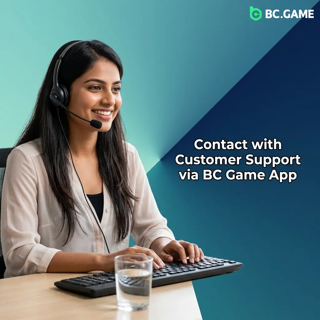 BC Game app support options for India users, including live chat, tickets, email, Telegram, and FAQs