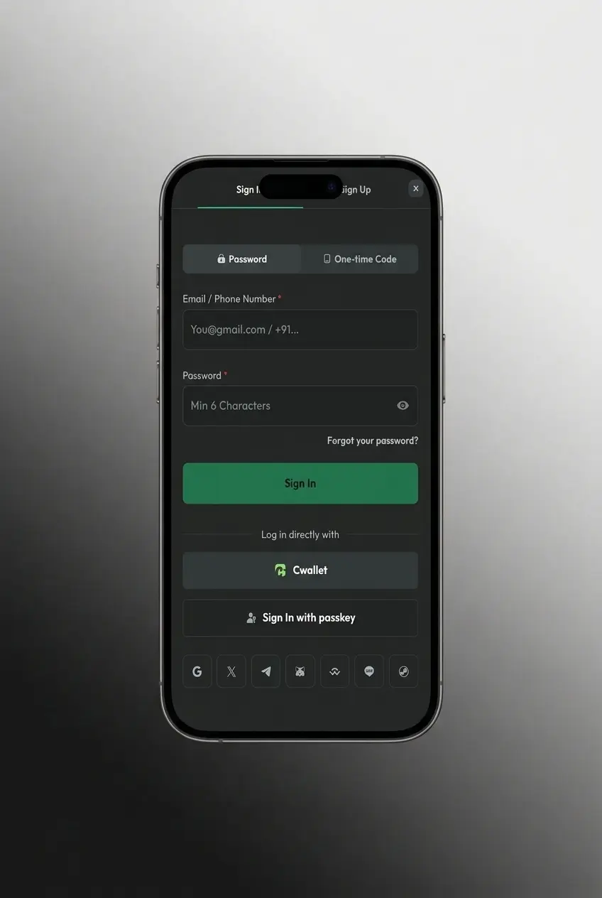 BC Game withdrawal guide showing wallet options for UPI, Paytm, PhonePe, bank transfer and crypto